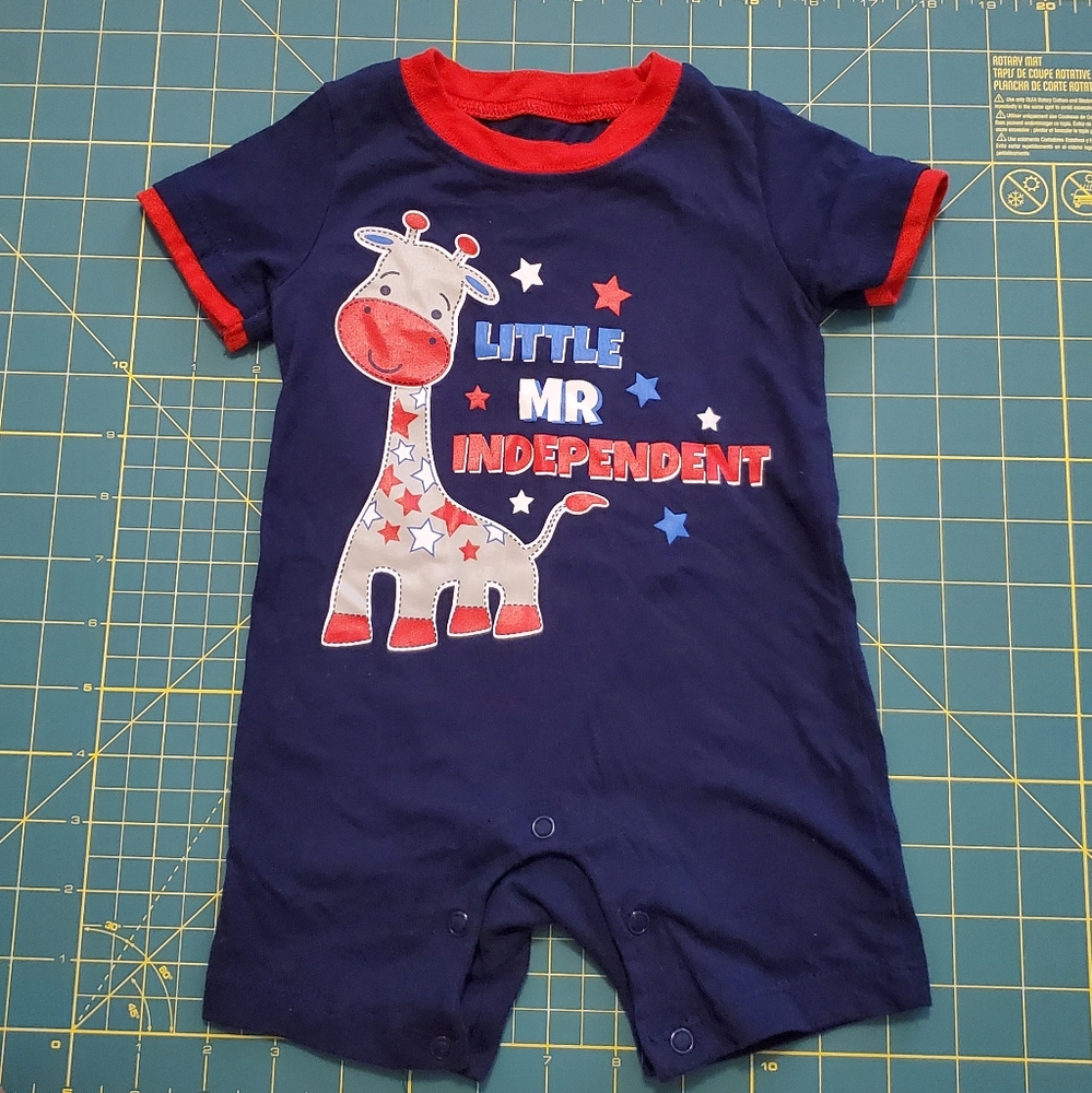 4th of July Romper